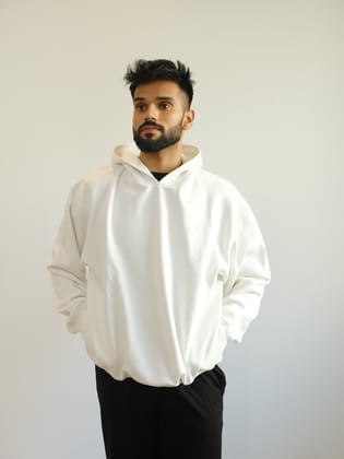 Everyday Hoodie - Off White-Small