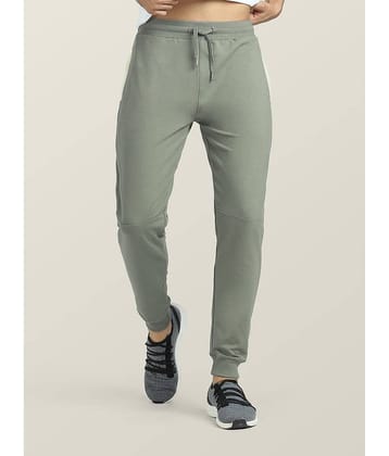 XYXX - Olive Green Cotton Blend Men's Joggers ( Pack of 1 )
