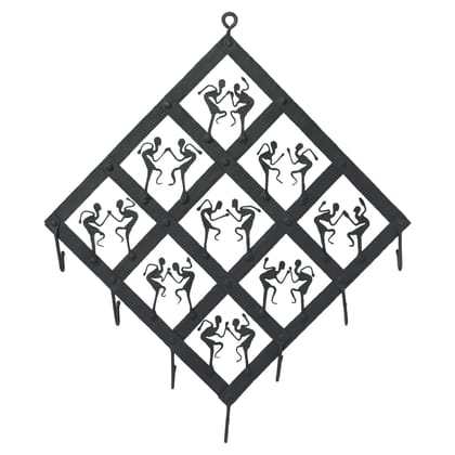 Elegant Hold Wrought Iron Wall Hanger|Show Pieces for Home Decor| Stylish Living Room Showpiece