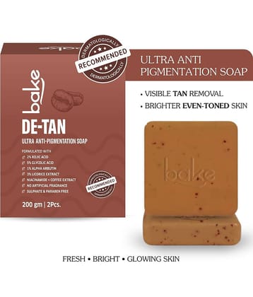 BAKE Skin Whitening Soap for All Skin Type ( Pack of 2 )