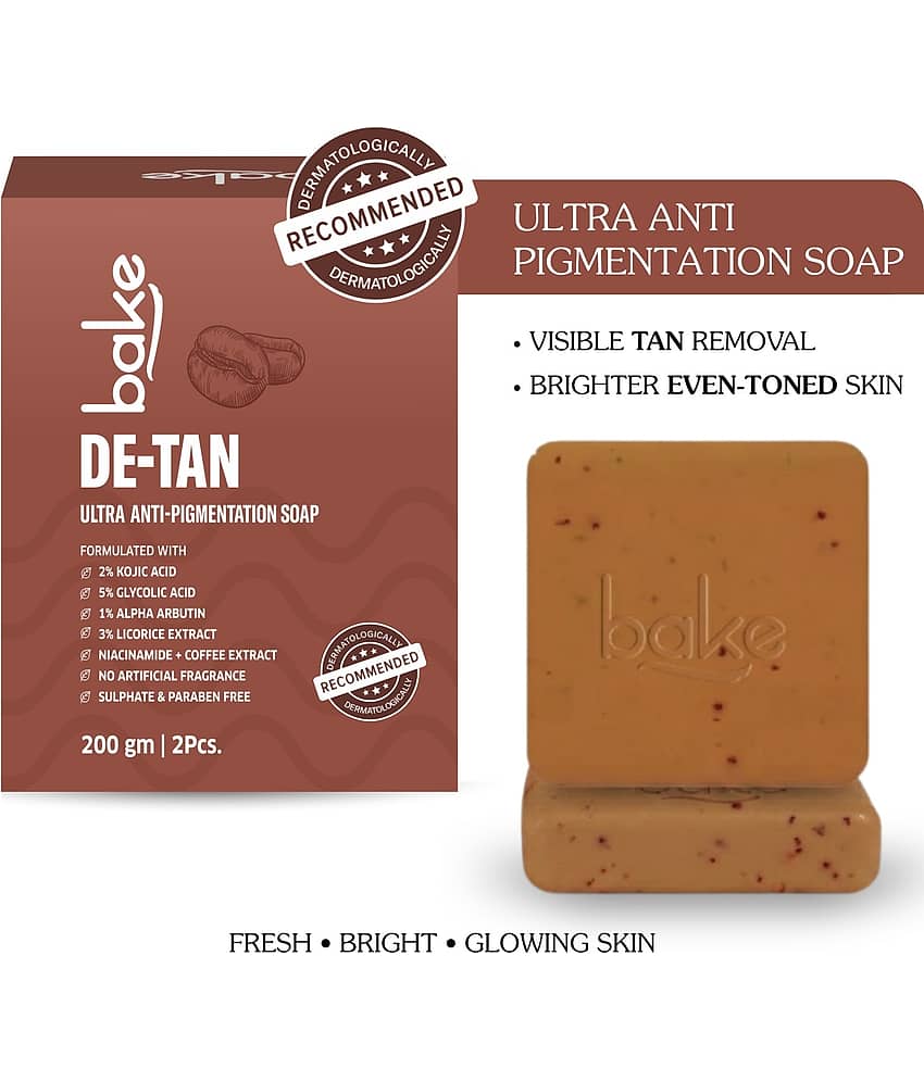 BAKE Skin Whitening Soap for All Skin Type ( Pack of 2 )