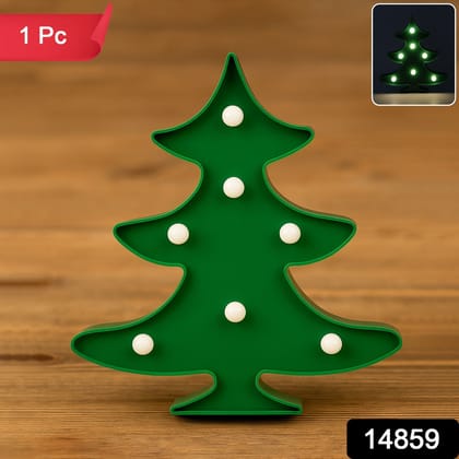 Christmas Tree Shape LED Decorative Night Light (1 Pc)