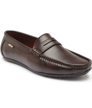 Action - Brown Men's Mocassin Formal Shoes