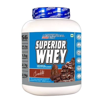 International Protein Superior Whey-2.27 kg / Mocha Latte Cappuccino