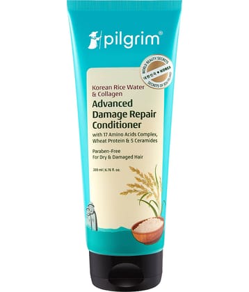 Pilgrim Korean Rice Water & Collagen Advanced Damage Repair Conditioner,200ml