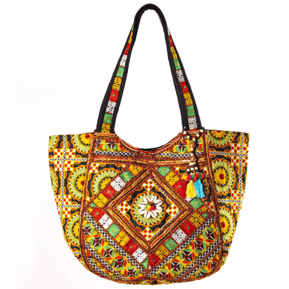 Women Embroidered Tote Bag