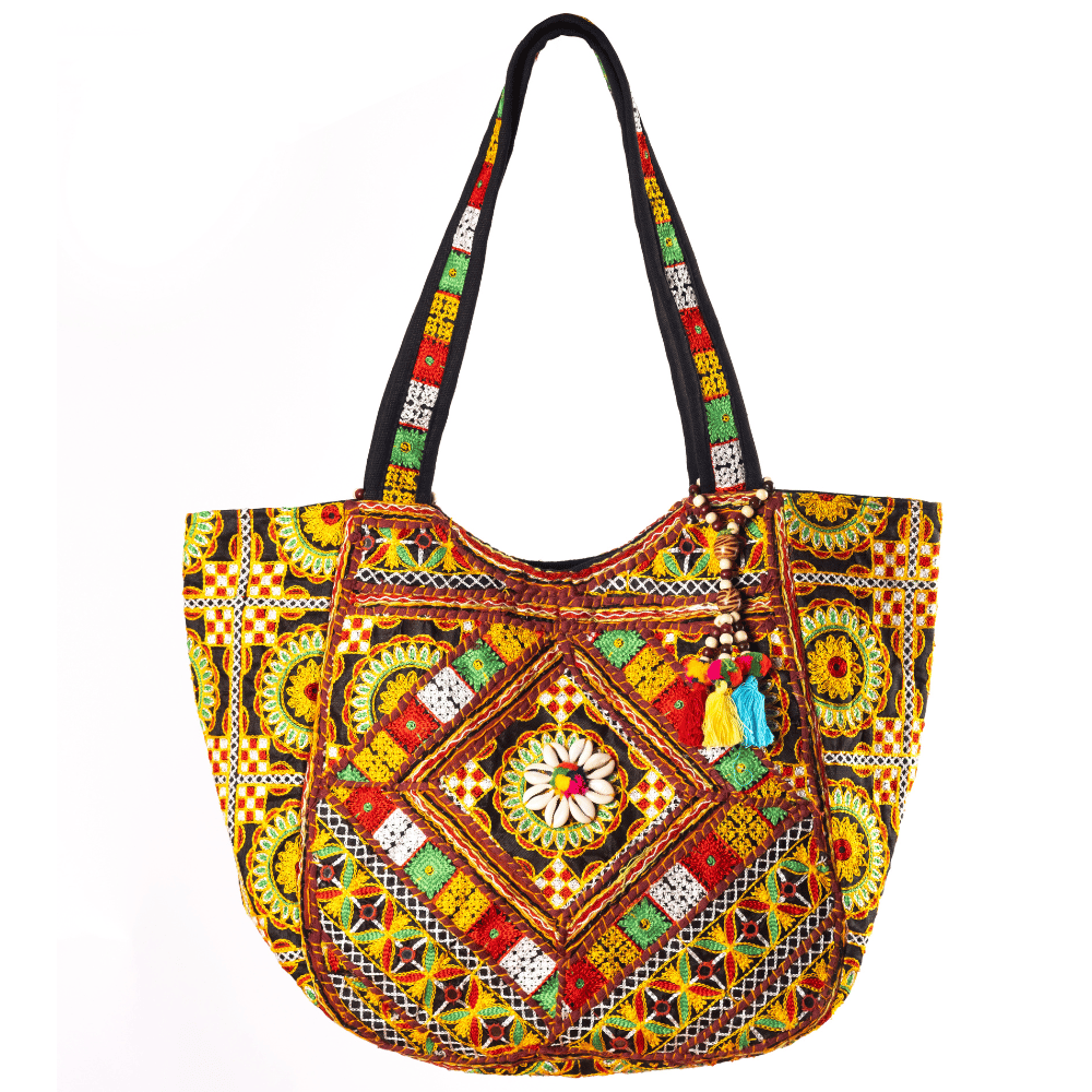Women Embroidered Tote Bag