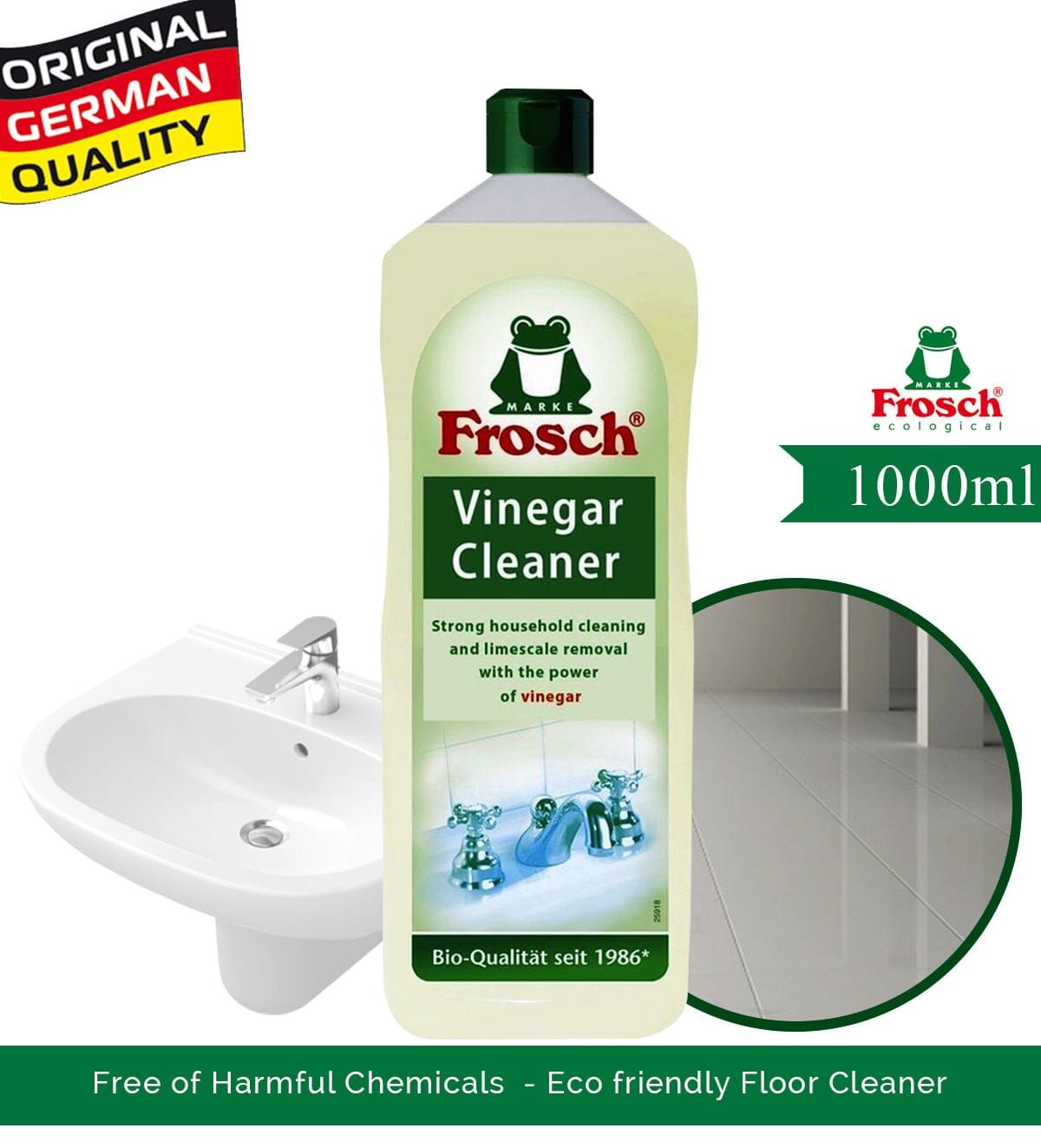 Frosch Vinegar Cleaner - 1 Litre (Vinegar)