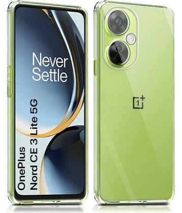 Case Vault Covers - Silicon Soft cases Compatible For Silicon Oneplus Nord CE 3 Lite 5G ( Pack of 1 )
