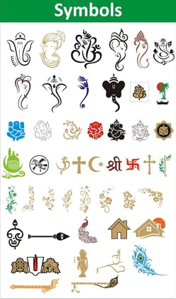 "Acrylic Kannada House Name Plate with Lord Gajamuka and Om Symbol  "