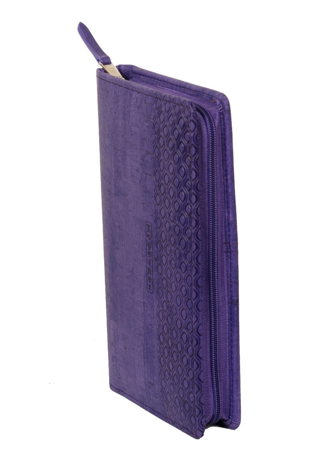 Sukeshcraft. RFID Safe Holder for 4 PASSPORTS,6 Card,Currency,Boarding Pass (Cork Purple)
