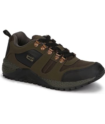 GOLDSTAR Black Running Shoes