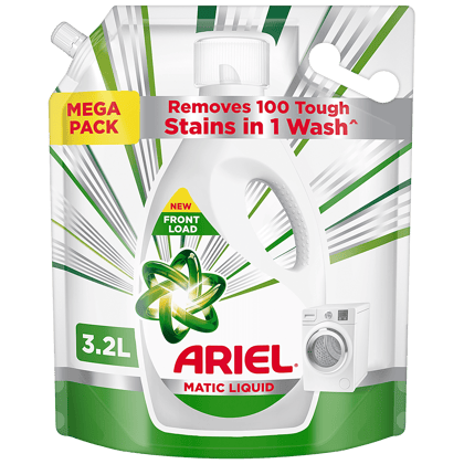 ARIEL Matic Liquid Front Load Mega Pack 3.2L