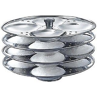 Stainless Steel Idli Stand ( 4 plate 16 pcs of Idli )