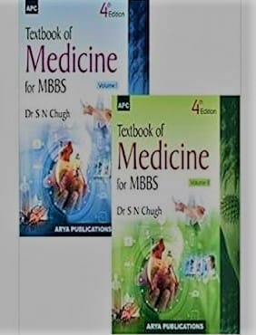 Textbook of Medicine for MBBS ( 2 Vol Set ) 4Edition 2019