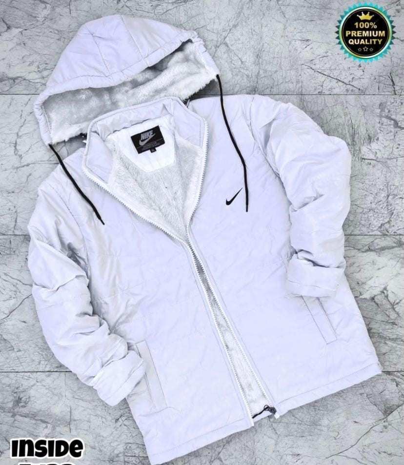 NIKE Jackets White (Size - L)