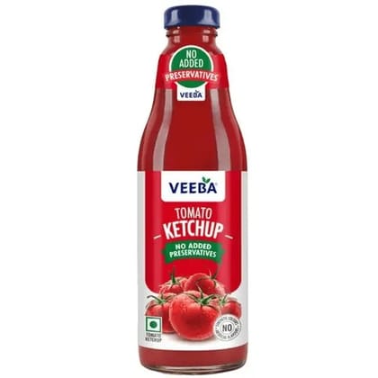 veeba truly tomato ketchup 1kg