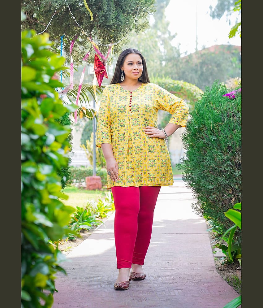 Rayon Short Kurti For Women (Pack of 1)