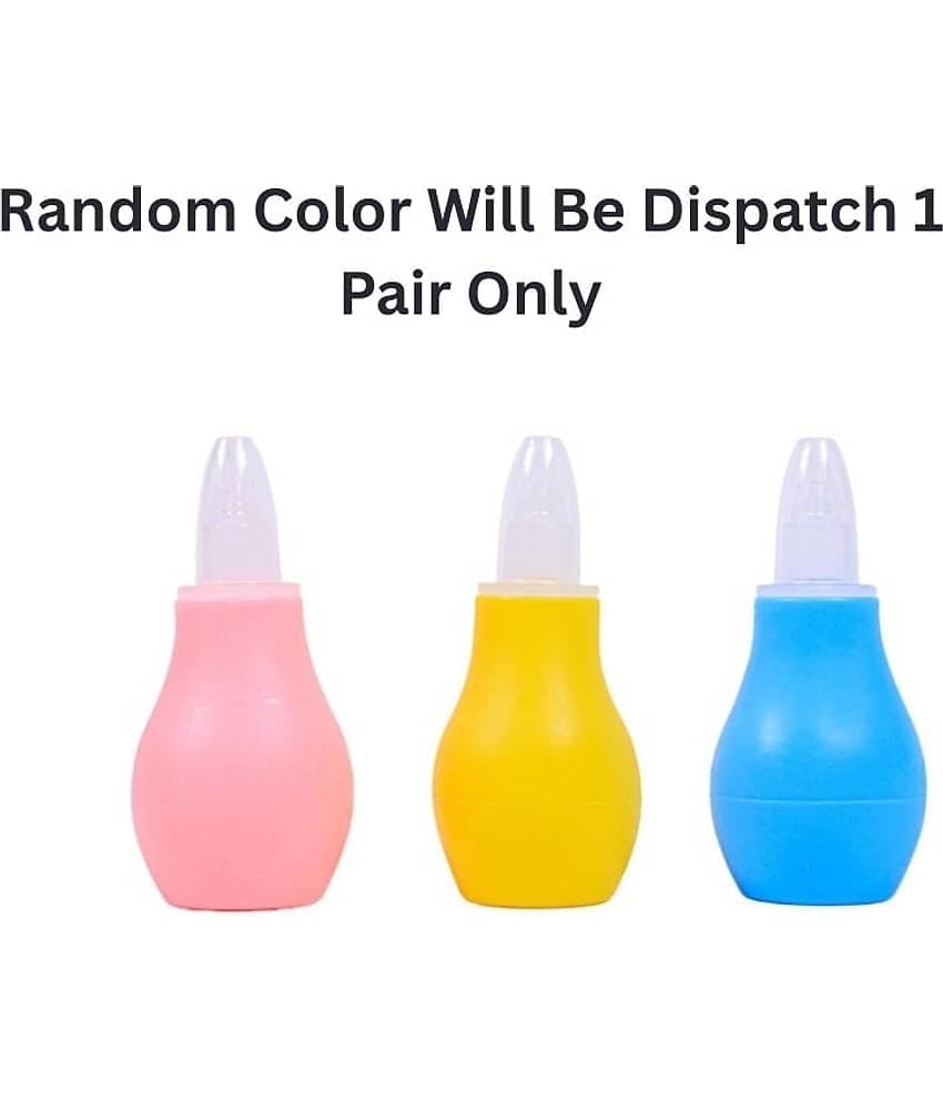 Kalra Magic Breathing Easy for Bulb Suction Mucus Safe & Soft | Cleaner Nose Newborn Infants Aspirator Nasal Silicone Reusable Baby Portable Relief Congestion BPA-Free Blocked Flexible Toddlers Newborns Gentle Pack 1