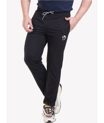Bombay Velvet - Black Cotton Blend Men's Trackpants ( Pack of 1 )