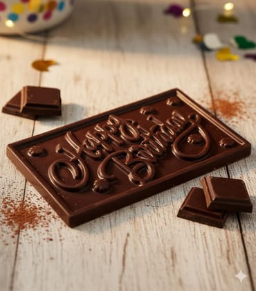 Myfa Chocolates Happy Birthday Gift Box - 120g Premium Chocolate Bar | Delicious Birthday Treat for Kids, Friends, and Family | Unique Colorful Gift Pack Myfa Chocolates Happy Birthday Gift Box - 120g Premium Chocolate Bar | Delicious Birthday Treat for Kids, Friends, and Family | Unique Colorful Gift Pack
