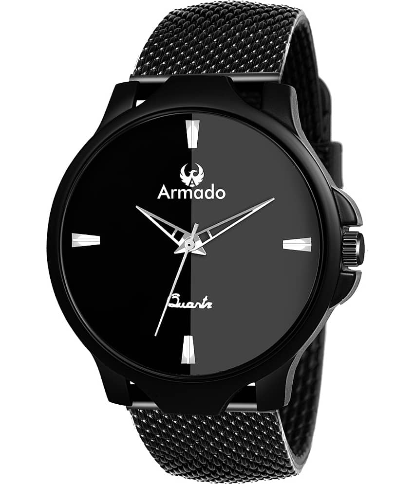 Armado - Black Rubber Analog Men's Watch