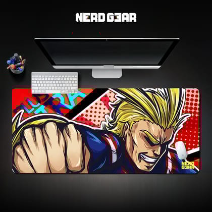 All Might Plus Ultra NerdMat-28 x 60 cm / Unstiched