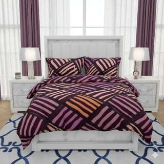 BEDZY Polar Fleece Winter Warm Double Bedsheet with 2 Pillow Covers