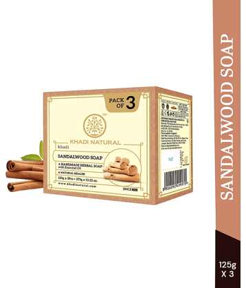 khadi natural Freshness Soap for All Skin Type ( Pack of 3 )