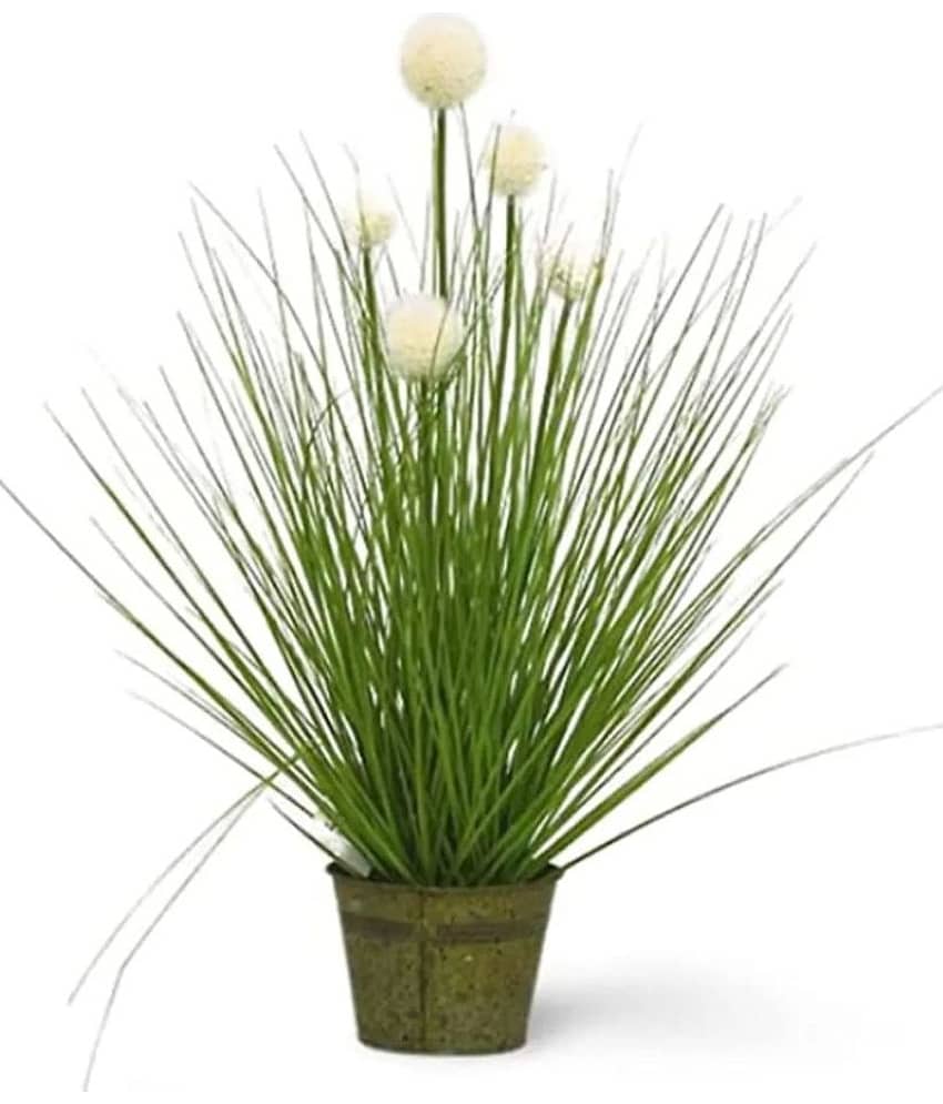 Garden Art - Green Evergreen Artificial Flower ( Pack of 1 )