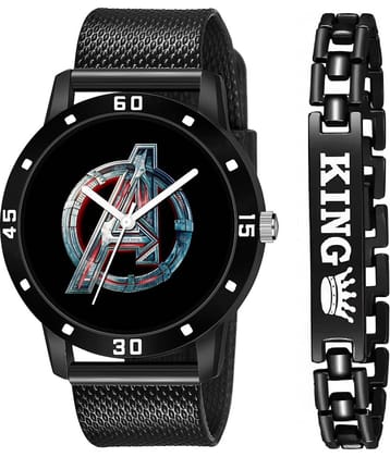 Shivark Blue Silicon Analog Men's Watch