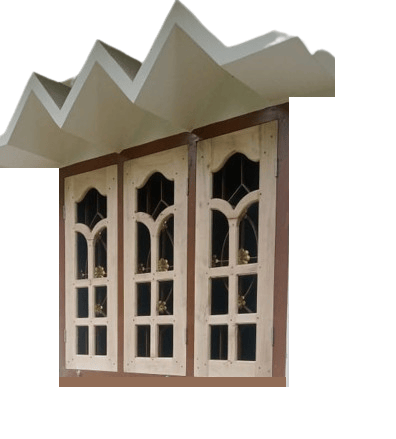 Wooden Windows Frame Desgin