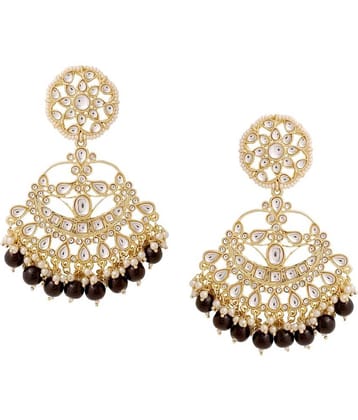 VIRAASI - Golden Danglers Earrings ( Pack of 1 )