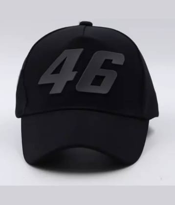 Bolax Pack of 1 Cotton Blend Men's Cap ( Black )