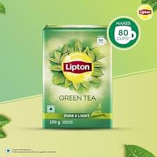 Lipton Pure & Light Green Tea 100 GRAM