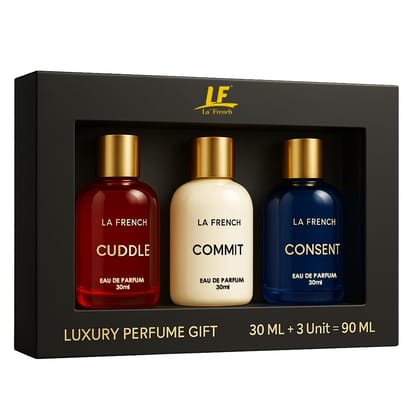 Best Fragrance For Women Set Of 3,30Ml Each(Cuddle+Commit+Consent) Upto 24Hrs Lasting Eau De Parfum | Best Perfume Gift Set For Women