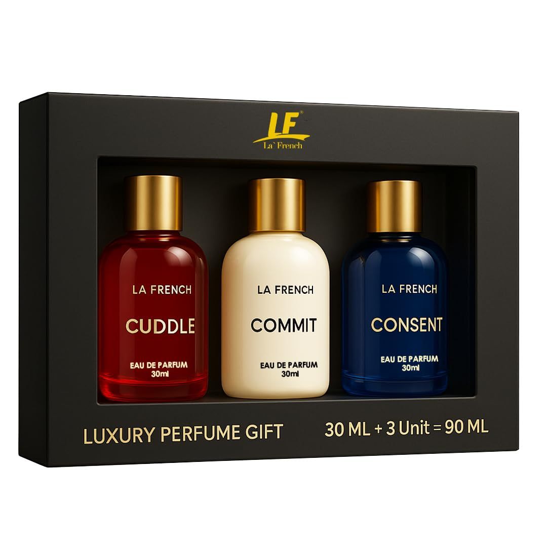 Best Fragrance For Women Set Of 3,30Ml Each(Cuddle+Commit+Consent) Upto 24Hrs Lasting Eau De Parfum | Best Perfume Gift Set For Women