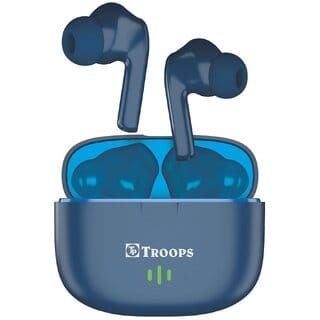 TP TROOPS Wireless in Ear Earbuds with Mic, 48H Playtime, V5.0 Low Latency Gaming with ENC, 13mm Bass Drivers Ear Buds