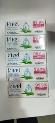 Vivel Aloe vera Satin soft skin  100 *5 