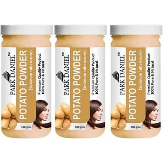 PARK DANIEL Premium Potato Powder - For Skin Lightening & Whitening Combo Pack 3 bottles of 100 gms(300 gms) (300 g)