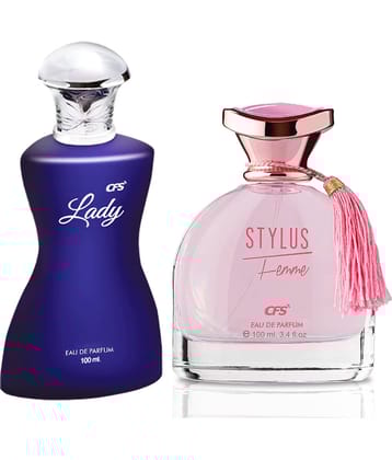 CFS Lady & Stylus Pink EDP Long Lasting Perfume