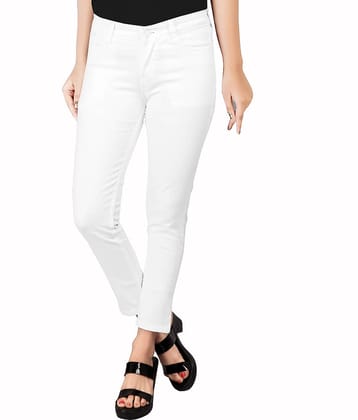 JB JUST BLACK Cotton Lycra Jeans - White Single