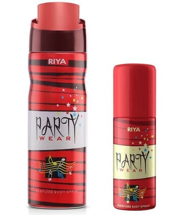 Riya Deodorant Spray & Perfume Fresh -Fragrance For Unisex ( Pack of 2 )