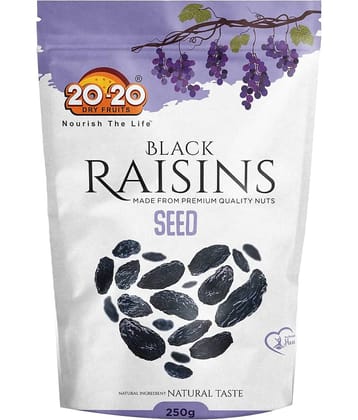 20-20 Dry Fruits Black Raisins 250