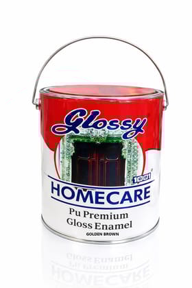 1001 Homecare Premium Gloss PU Enamel Paint ST | Provides a smooth, professional look | Excellent coverage PU Finish | Fade Resistant I Wall Paint I Metal Paint - Golden Brown 4 Ltr 1001 Homecare Premium Gloss PU Enamel Paint ST | Provides a smooth, professional look | Excellent coverage PU Finish | Fade Resistant I Wall Paint I Metal Paint - Golden Brown 4 Ltr