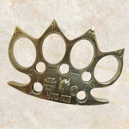 Hand-To-Hand Combat Tool | Brass Knuckle For Collection And Safety Tool | Fighter Punch (48)