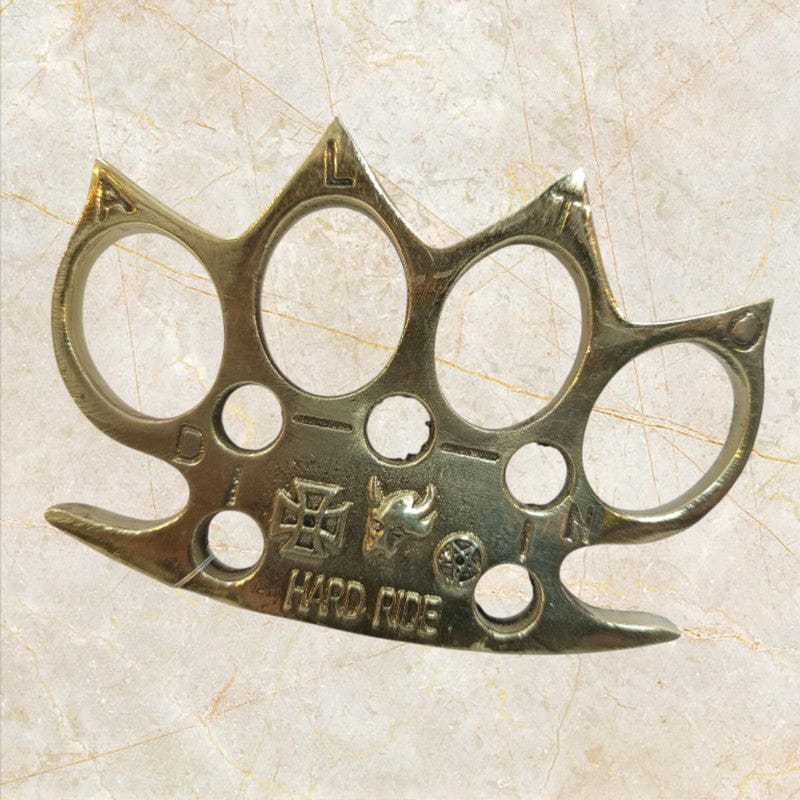Hand-To-Hand Combat Tool | Brass Knuckle For Collection And Safety Tool | Fighter Punch (48)