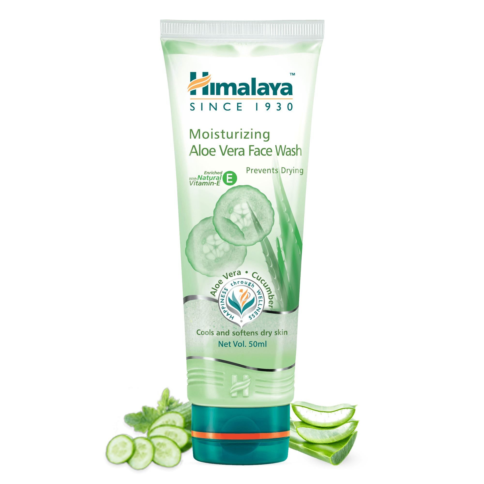 MOISTURIZIN ALOE VERA FACE WASH 50ml IND