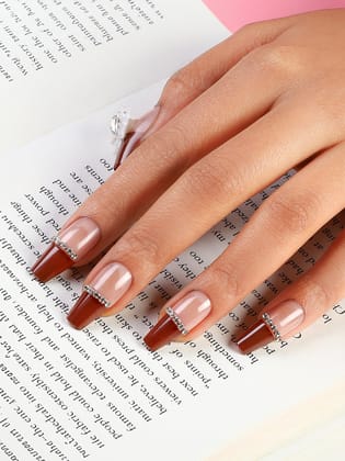 The Dally Press-On Nails - Chocolate Brown-Nails