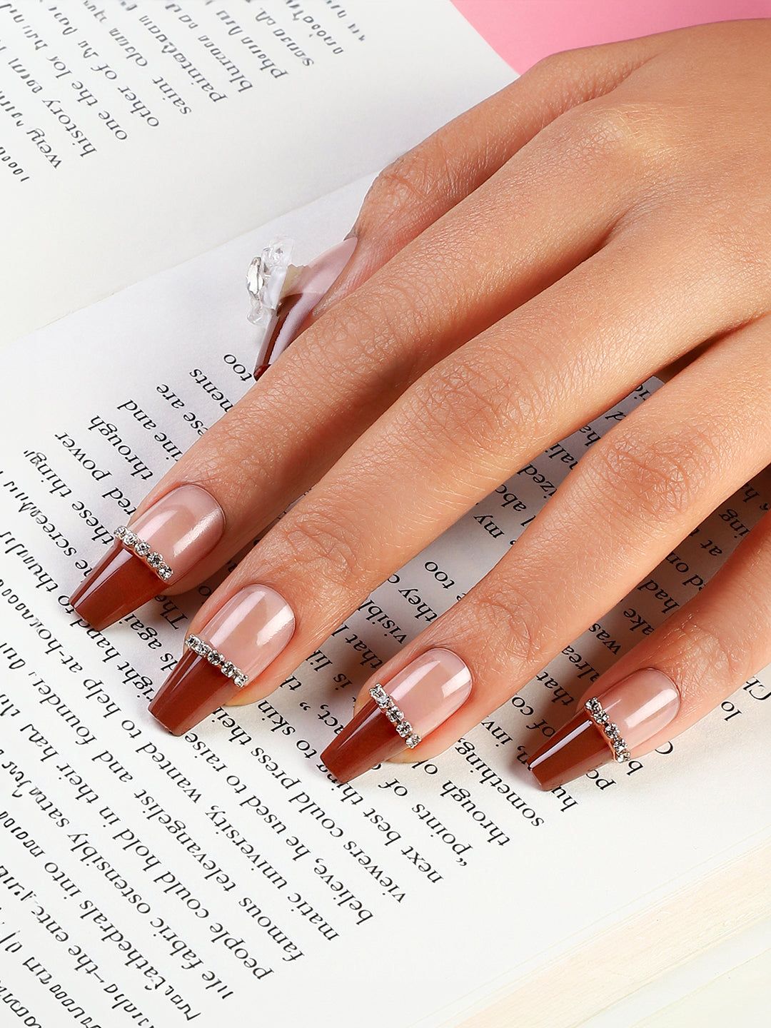 The Dally Press-On Nails - Chocolate Brown-Nails